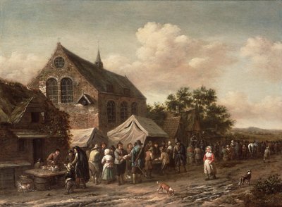 Marché de volaille près d